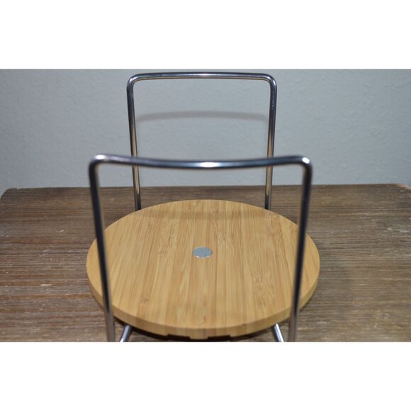 IKEA Variera Plate Holder Dish Organiser Bamboo Drawer Shelf 21-31cm Organizer - Picture 7 of 10